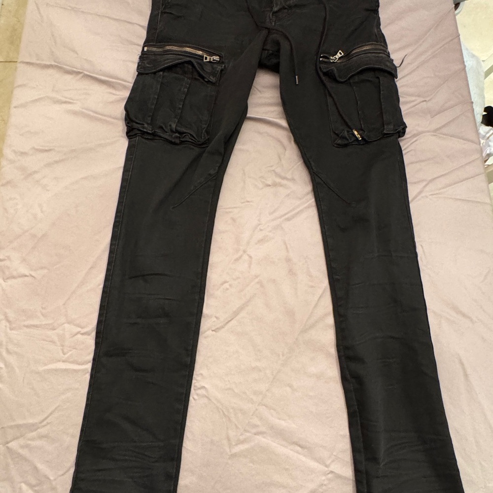 Smoke rise Black jeans